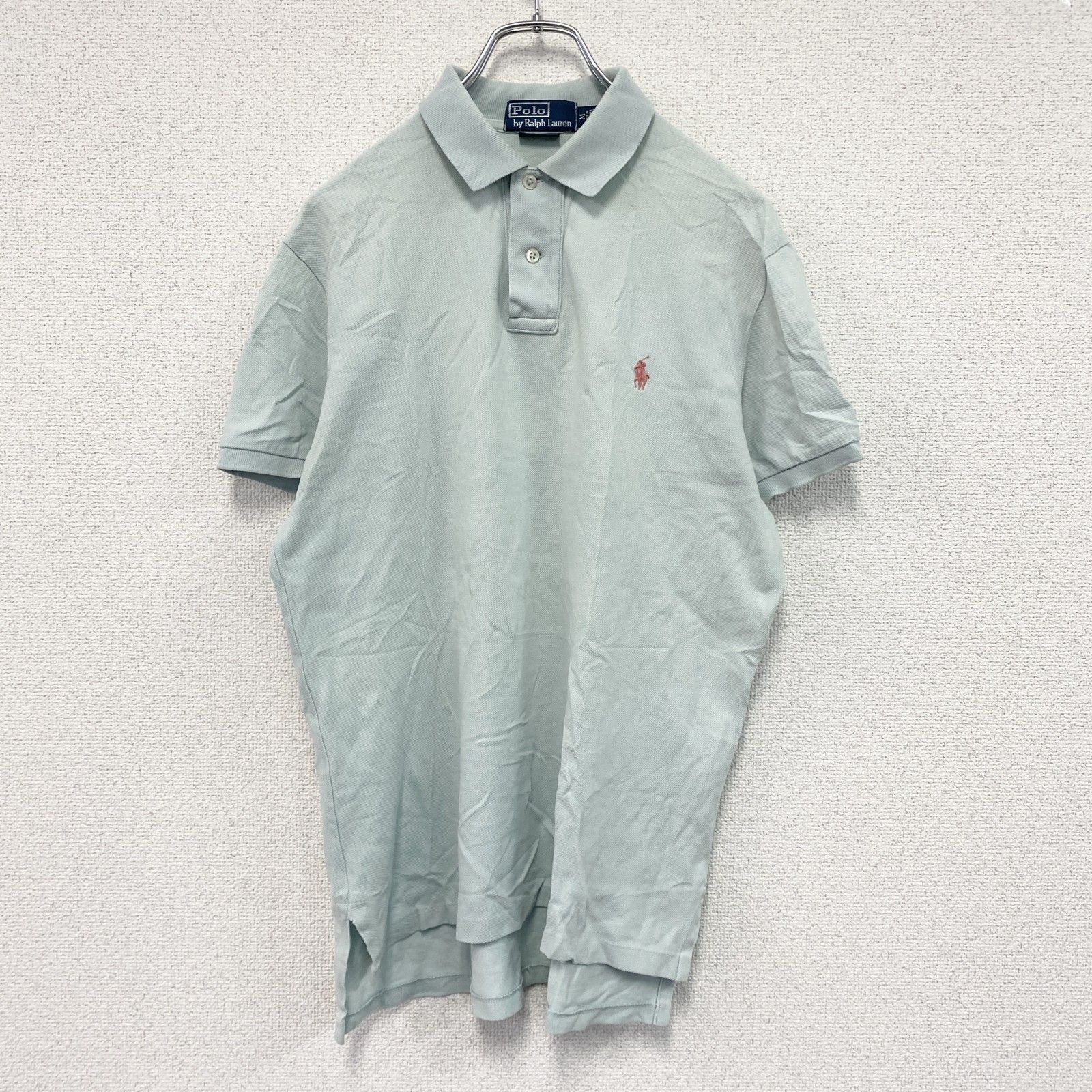 Polo by Ralph Lauren ポロバイラルフローレン 半袖ポロシャツ 水色 