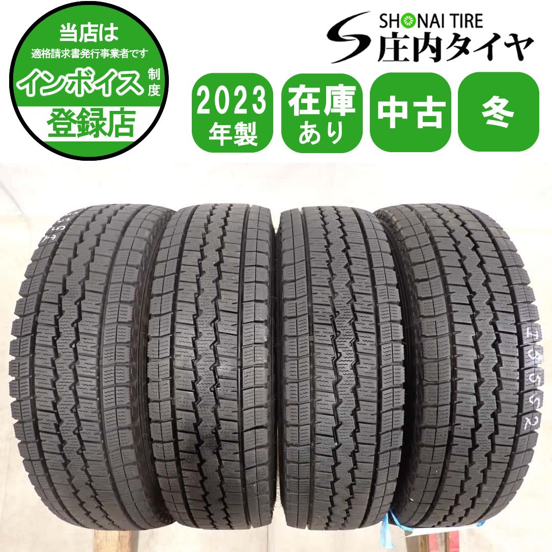 冬4本 会社宛 送料無料 165R13 6PR LT ダンロップ DUNLOP WINTER MAXX SV01 2023年製 プロボックス サクシード ADバン 貨物 特価 NO,I5552