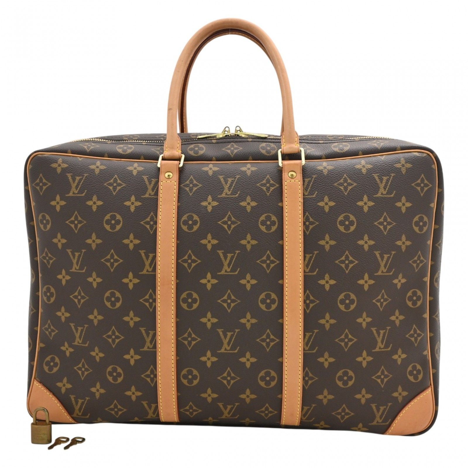 【中古】ルイヴィトン モノグラム シリウス45 ボストンバッグ トラベルバッグ 旅行鞄 Aランク lv7837vv