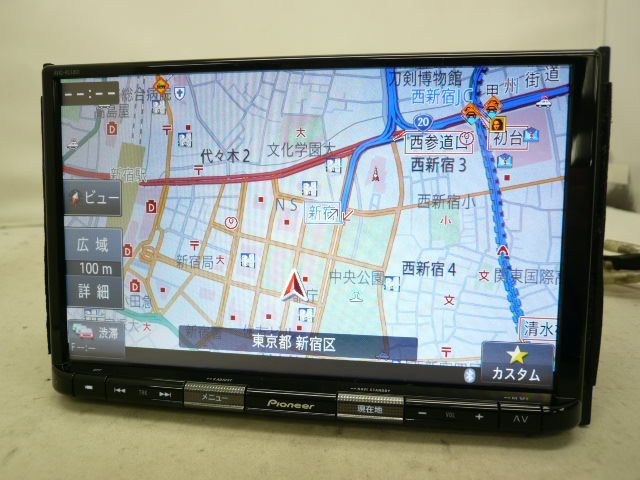 中古】 スズキ純正 カロッツェリア AVIC-RLS901zz メモリーナビ 地デジ