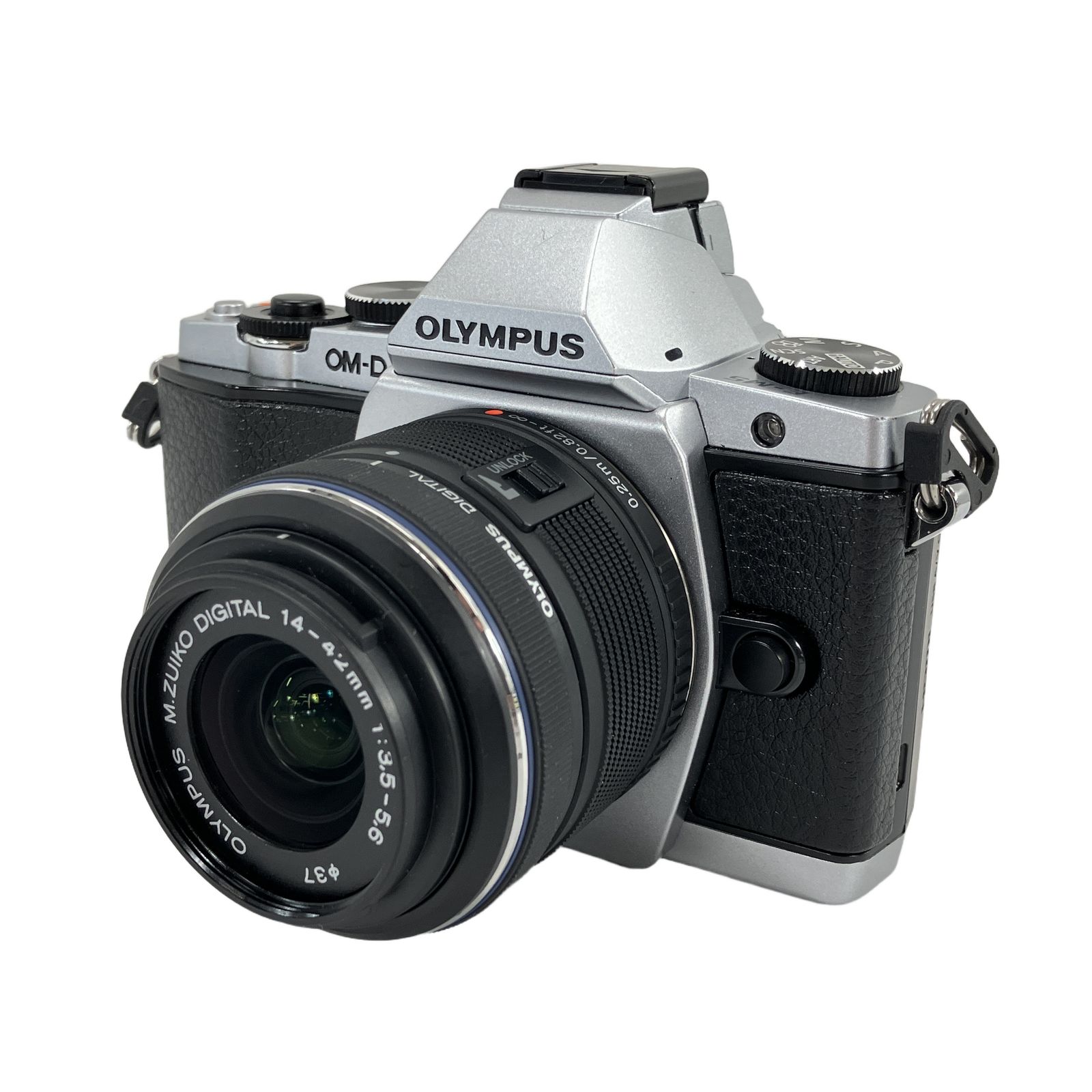 OLYMPUS OM-D E-M5 DIGITAL 14-42mm 1:3.5-5.6 II R MSC オリンパス ミラーレスカメラ デジタルカメラ ズームレンズ 中古 W11339065