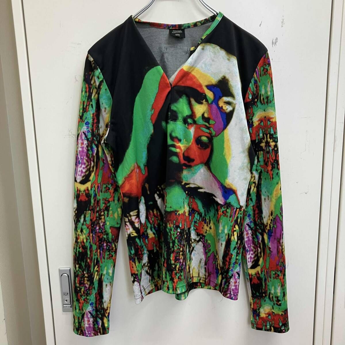 00ss archive JEAN PAUL GAULTIER HOMME PSYCHEDELIC カットソー サイズ48 柄 ジャンポールゴルチエオム