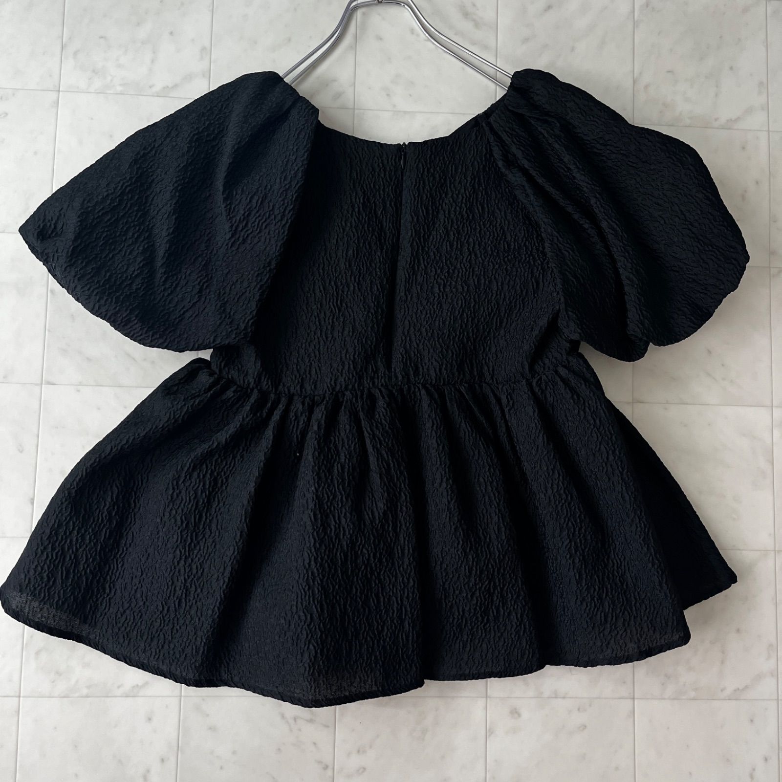 試着のみ ほぼ未使用 fitmore フィットモア ジャガードカシュクール
