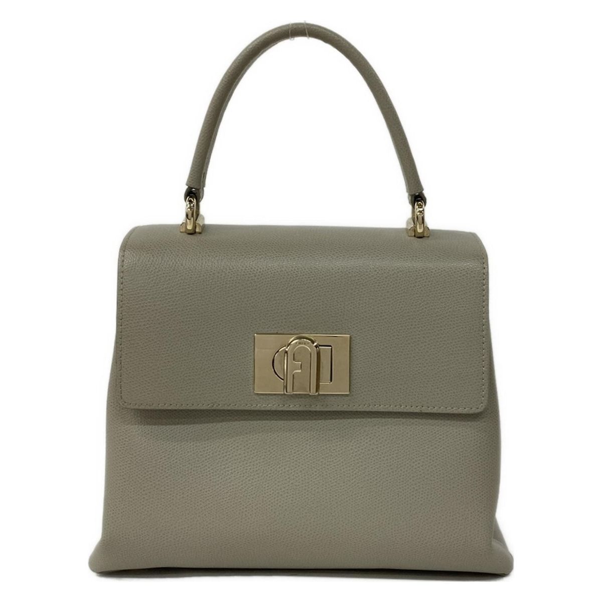 FURLA(フルラ) ハンドバッグ 1927 グレーベージュ レザー