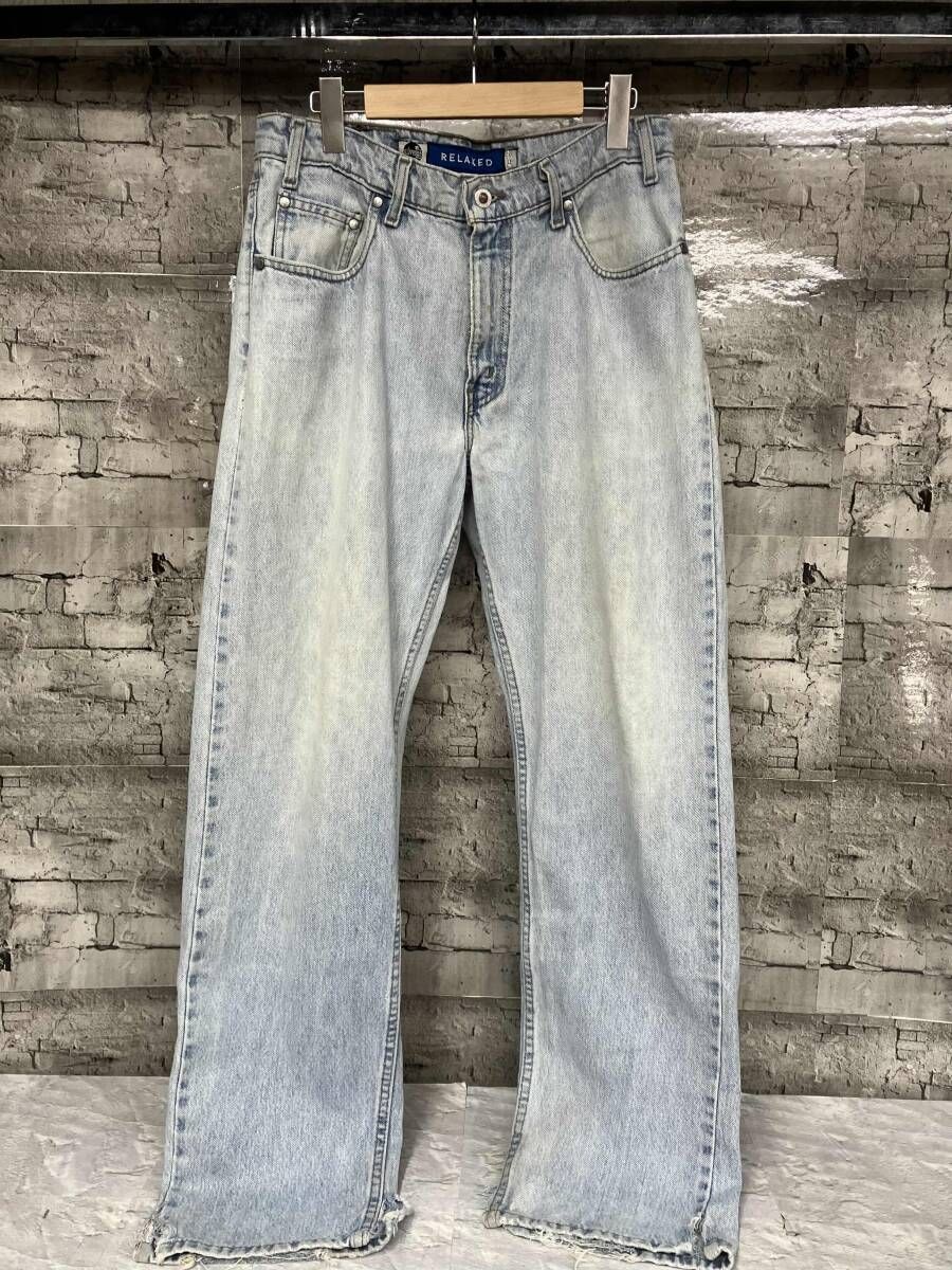 ライトブルー LEVI'S ジーンズ 44755-0810 silver tab USA製 デニム ジーンズ
