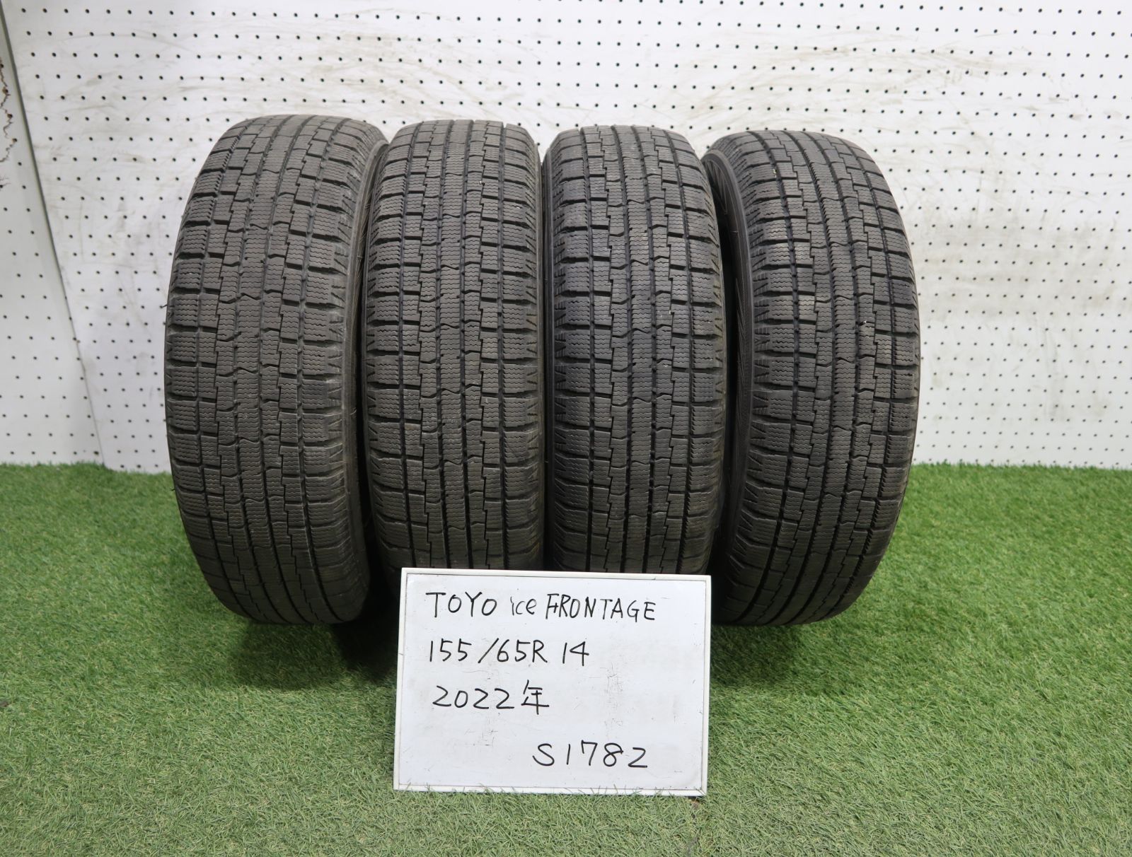 1(S1782)☆2022年製/TOYO/ice FRONTAGE/155/65R14☆Nシリーズ・ムーヴ・タント等に