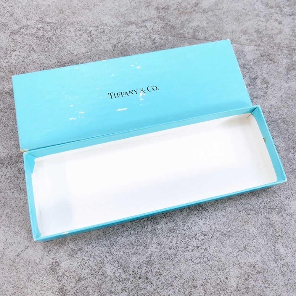 H-1683 TIFFANY&Co. ティファニー ボールペン シルバー×ゴールド
