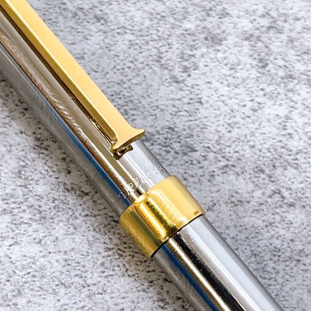 TIFFANY　ボールペン H-1683 TIFFANY&Co. ティファニー ボールペン シルバー×ゴールド