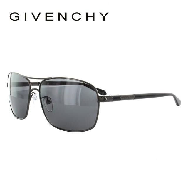 ジバンシー サングラス 国内正規品 GIVENCHY SGV411M 568 ブラック/ガンメタル&グレー メンズ レディース UVカット