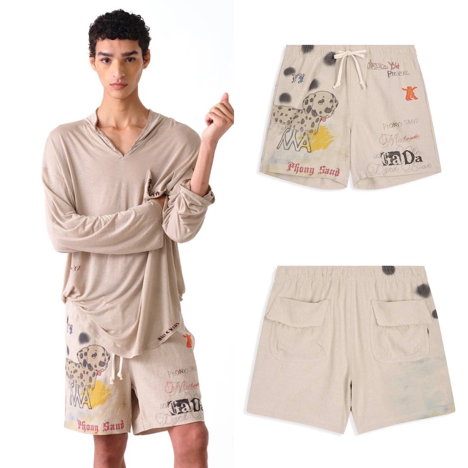 ☆ OPEN YY_TheOpen Product ☆ PET CLUB DALMATIAN SHORTS Ｓ