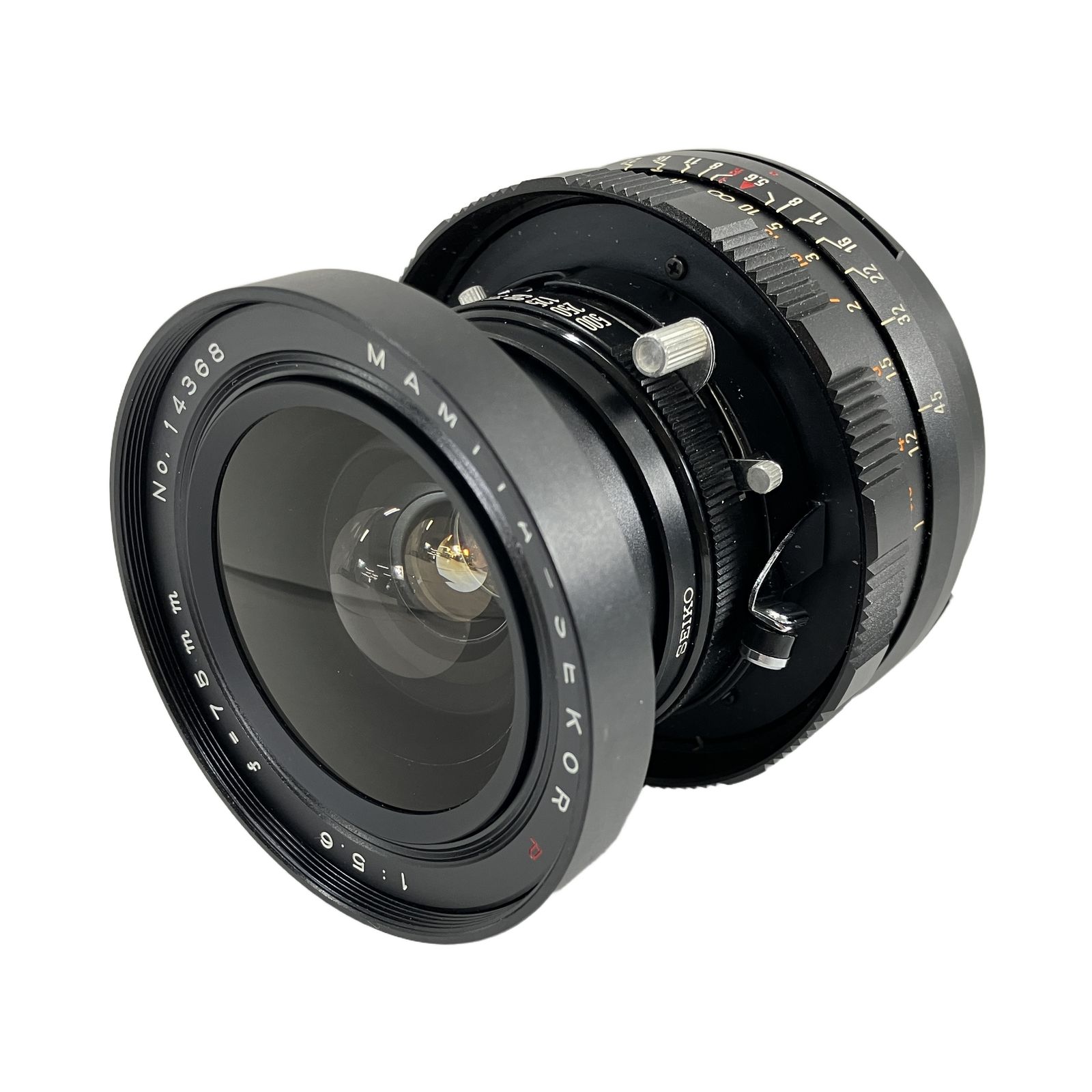 MAMIYA MAMIYA-SEKOR P 75mm F:5.6 中判カメラ レンズ マミヤ ジャンク W11324645