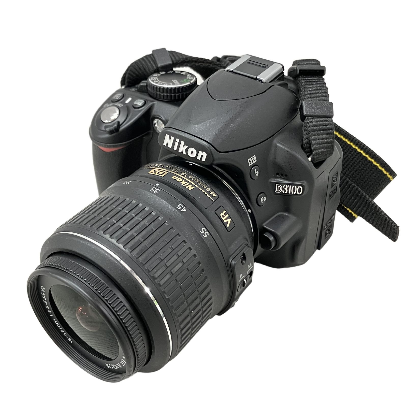 Nikon D3100 DX AF-S NIKKOR 18-55mm F3.5-5.6G VR Fマウント デジタル一眼レフカメラ レンズキット ニコン 中古 H11327798