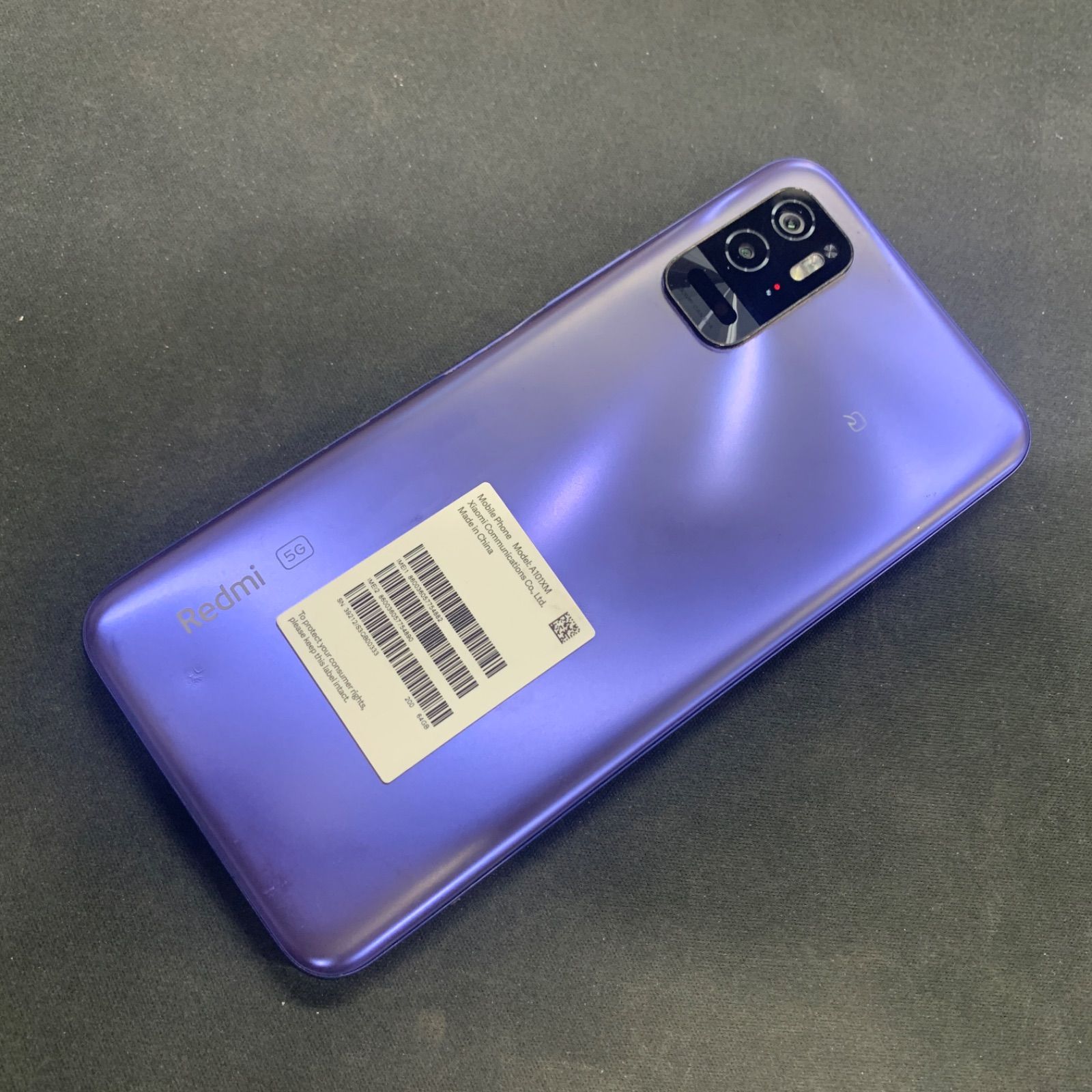 訳あり】Redmi Note 10T 64GB ナイトタイムブルー Softbank - メルカリ