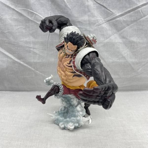 【中古】本体のみ)B賞 モンキー･D･ルフィ ギア4 バウンドマン フィギュア ｢一番くじ ワンピース バトルメモリーズ｣[91]