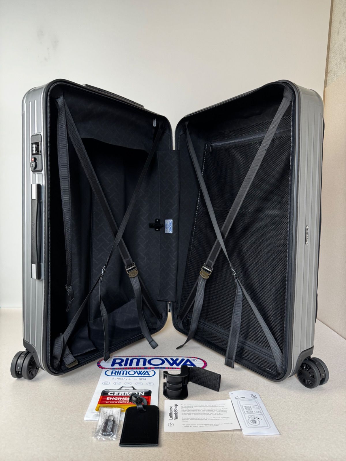 訳あり】RIMOWA✖️ルフトハンザ ボレロコレクション Multiwheel 85L 4