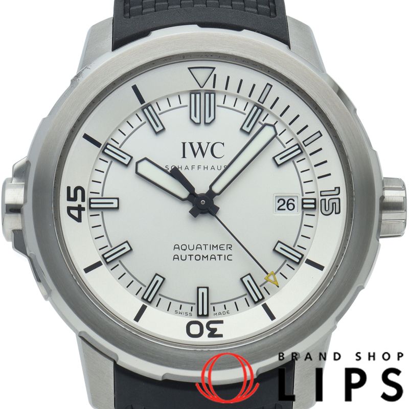 インターナショナルウォッチカンパニー IWC アクアタイマー オートマティック IW329003 箱 保証書 SS/ラバー メンズ