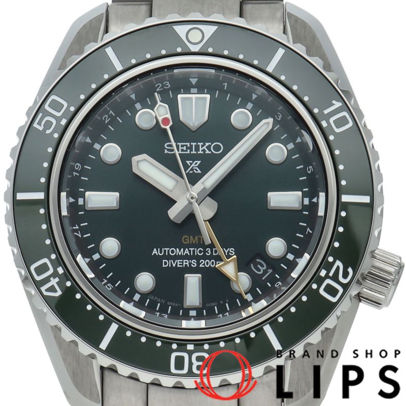 セイコー プロスペックス ダイバースキューバ 1968 メカニカル GMT SBEJ009/6R54-00D0 箱 保証書 SS