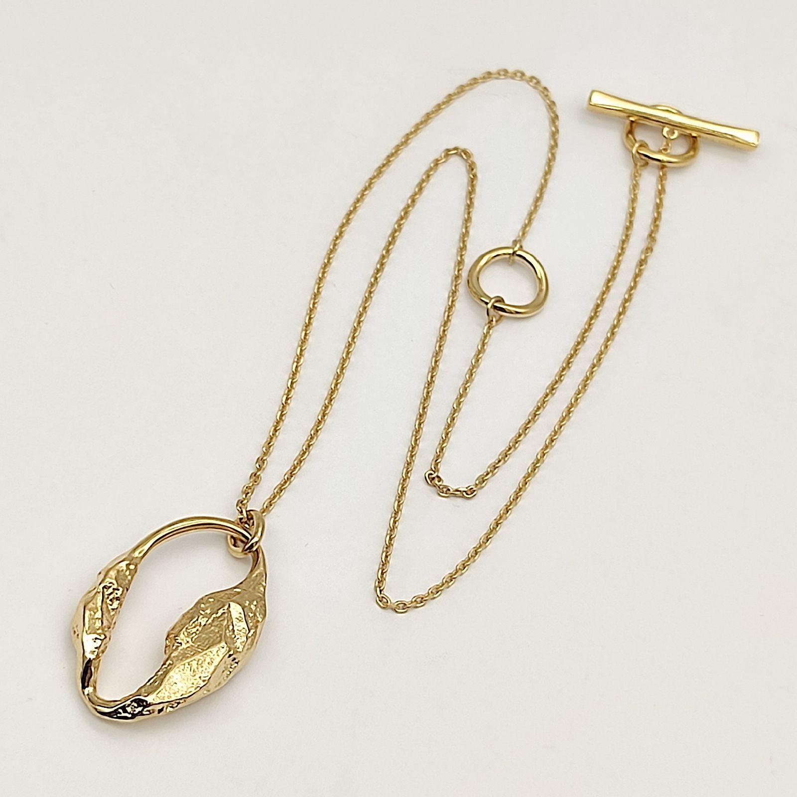 【超美品】POLENE　ポレーヌ　Eroz ペンダント　デザインネックレス