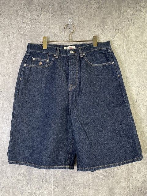 【中古】STUSSY ステューシー BIG OL SHORT DENIM ショート デニム ワイド ハーフ パンツ 25SP 25SS インディゴ 32 33946456