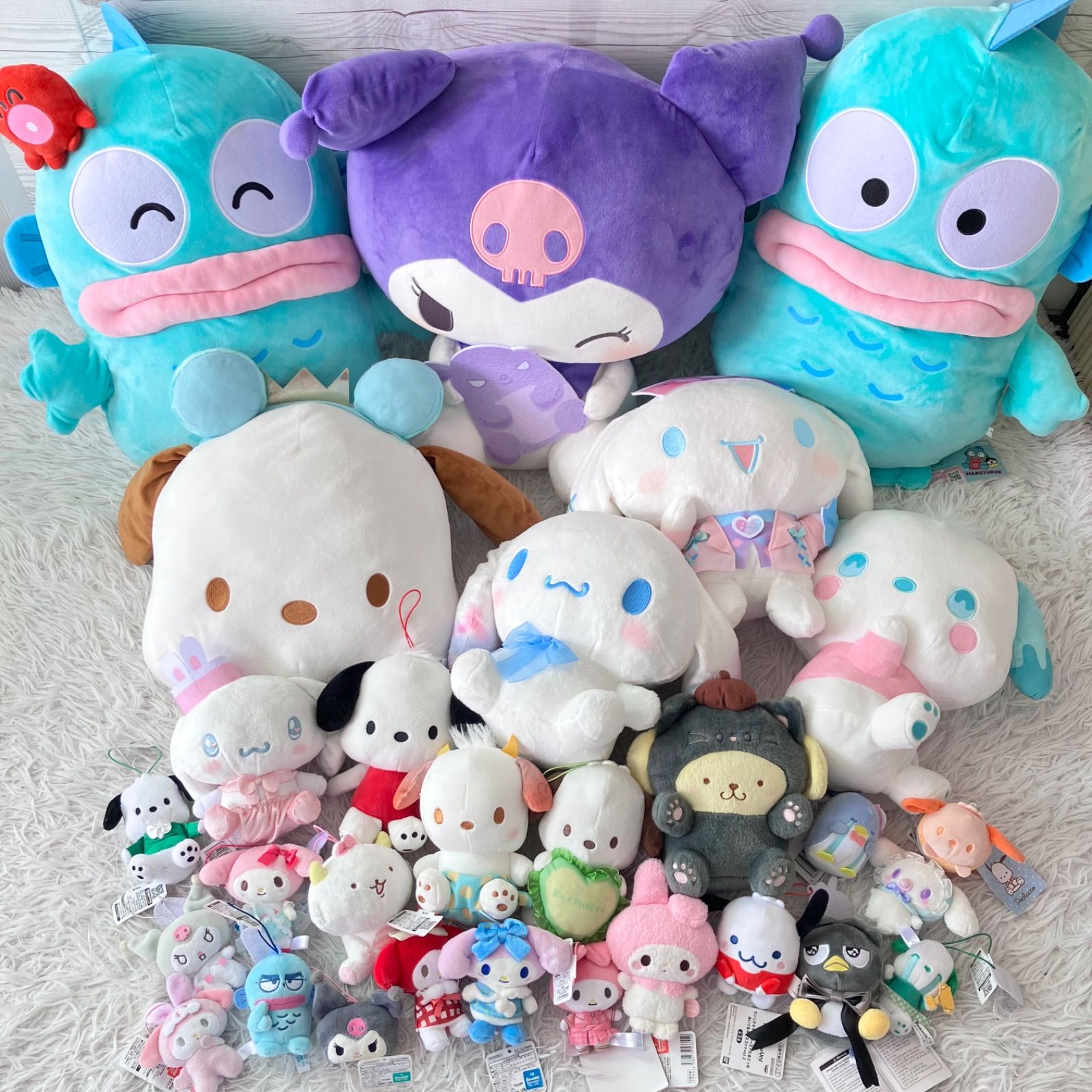 キャラクターグッズ サンリオ ぬいぐるみ 超大量まとめ売り マスコット 