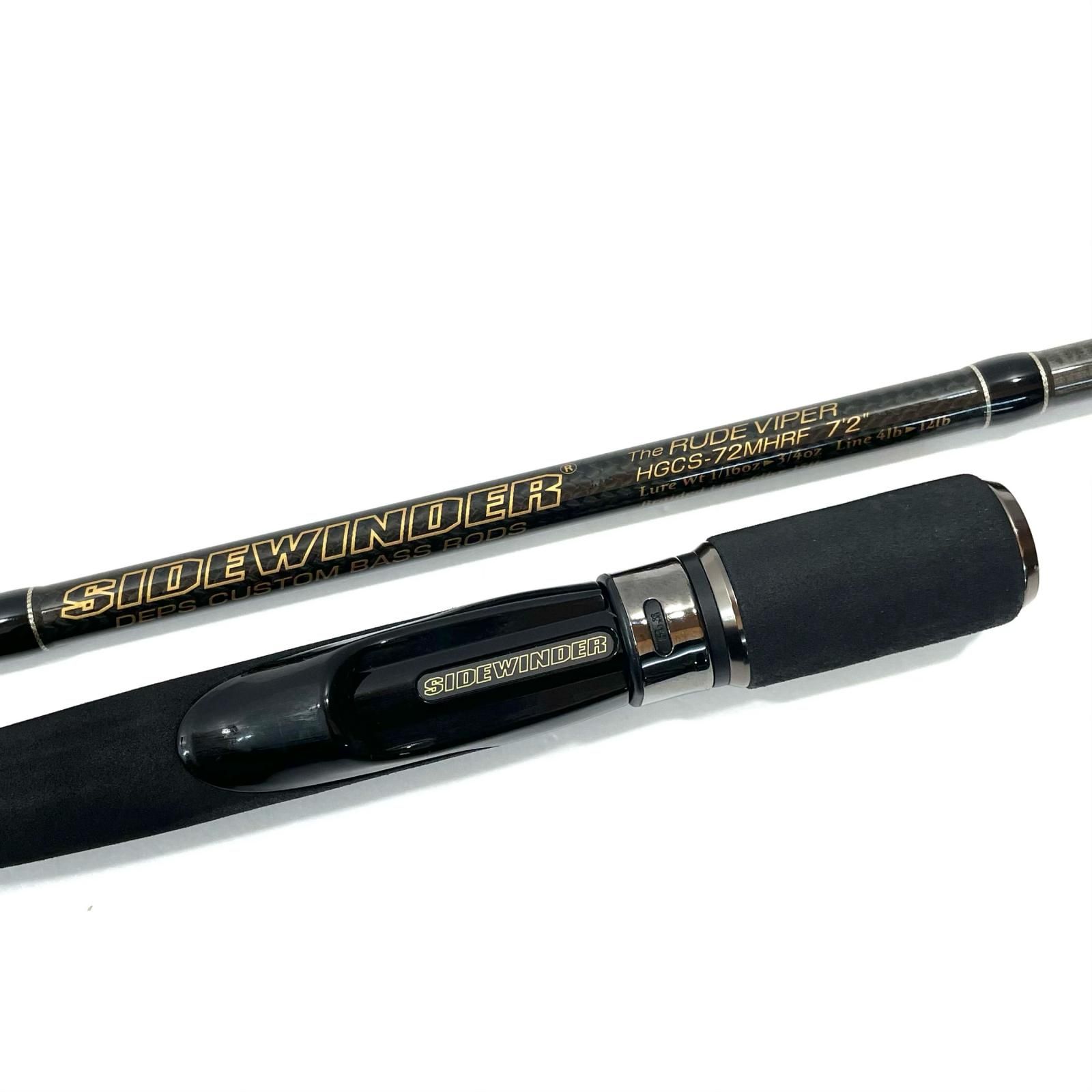 【尾張小牧店】 中古 Deps | デプス ロッド SIDEWINDER サイドワインダー HGCS-72MHRF 釣竿 グリップジョイント 【83】