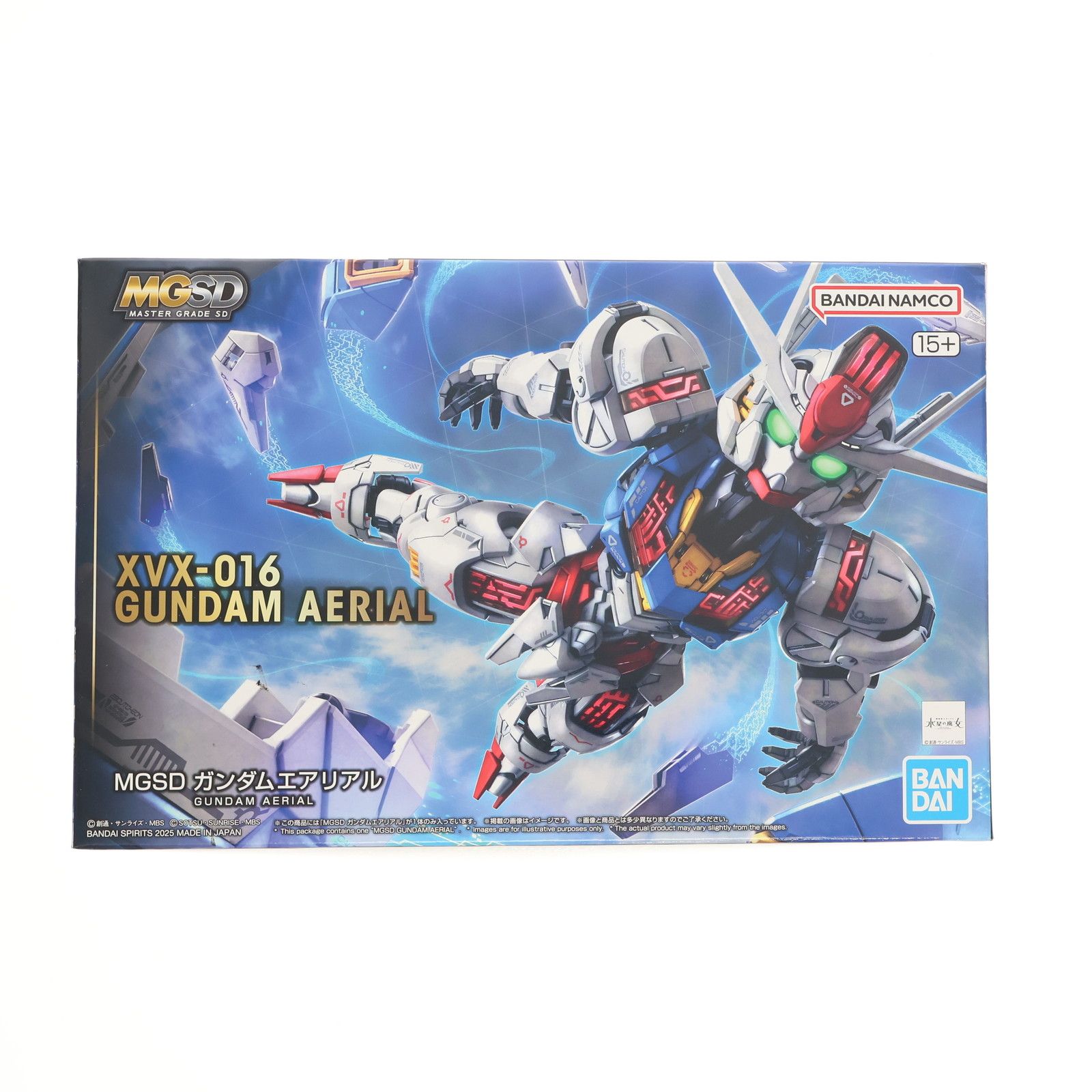 MGSD XVX-016 ガンダムエアリアル 機動戦士ガンダム 水星の魔女 プラモデル(5068846) バンダイスピリッツ