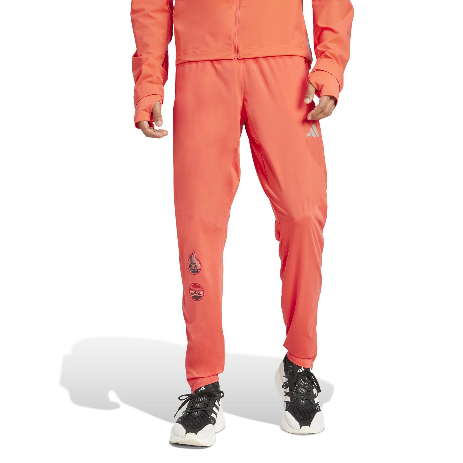 アディダス ランニング ロングパンツ アディゼロ HE パンツ メンズ KUK29 セミルシッドレッド (JN6597) M [セミルシッドレッド (JN6597)] [M]