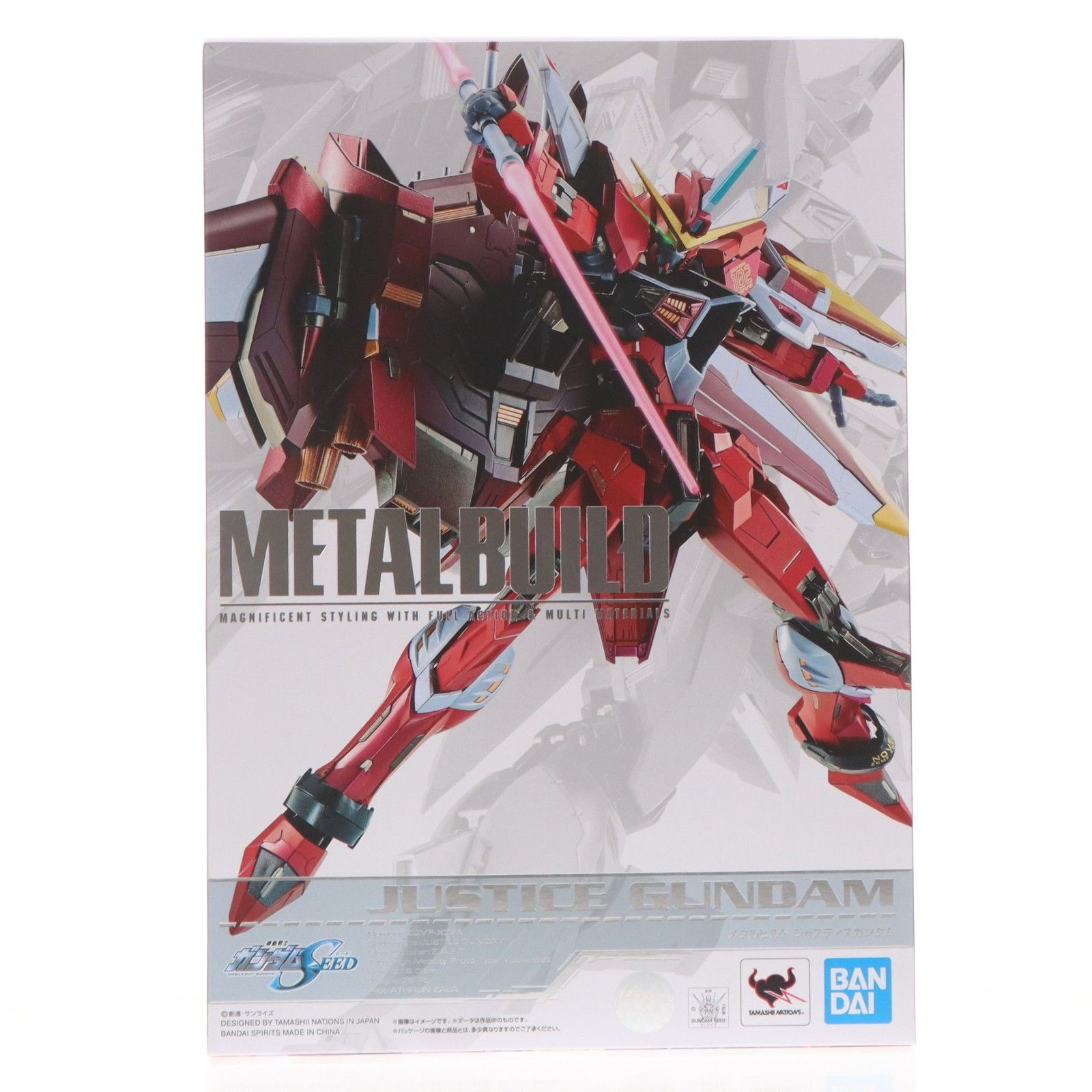 METAL BUILD ジャスティスガンダム 機動戦士ガンダムSEED(シード) 完成品 可動フィギュア バンダイスピリッツ