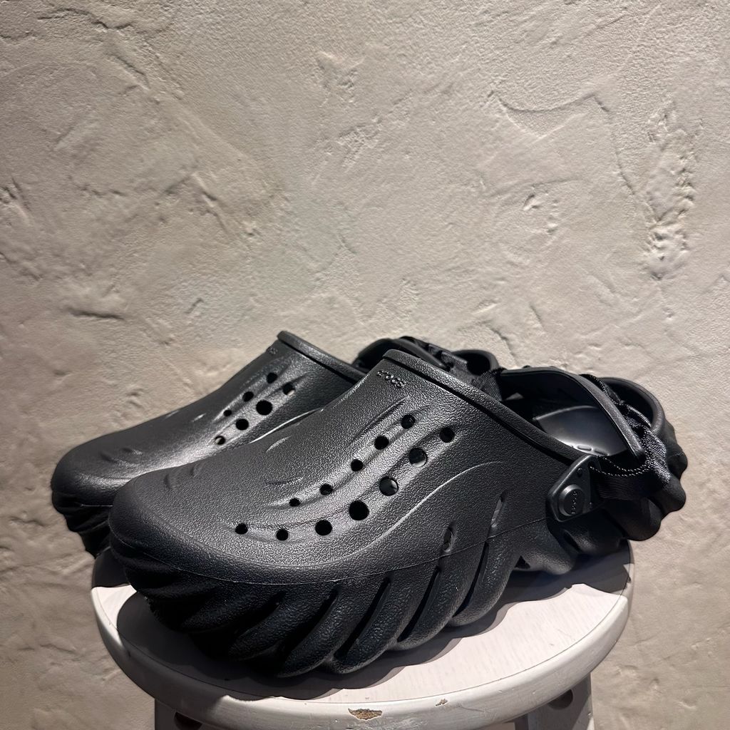 Crocs クロックス ECHO CLOG サンダル ブラック size:9【代官山B06】