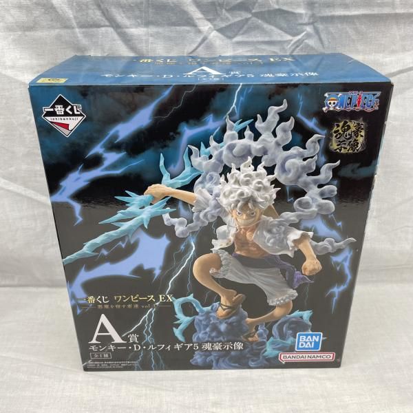 【中古】開封)A賞 モンキー・D・ルフィ ギア5 魂豪示像 ｢一番くじ ワンピース EX 悪魔を宿す者達 Vol.3｣[91]