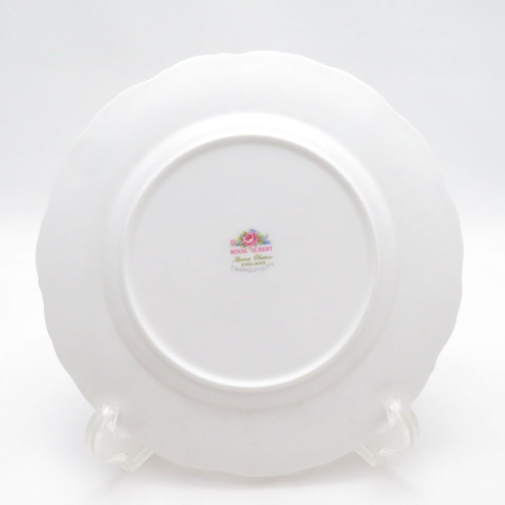 ROYAL ALBERT ロイヤルアルバート トランキュリティー 中皿 6枚 18cm
