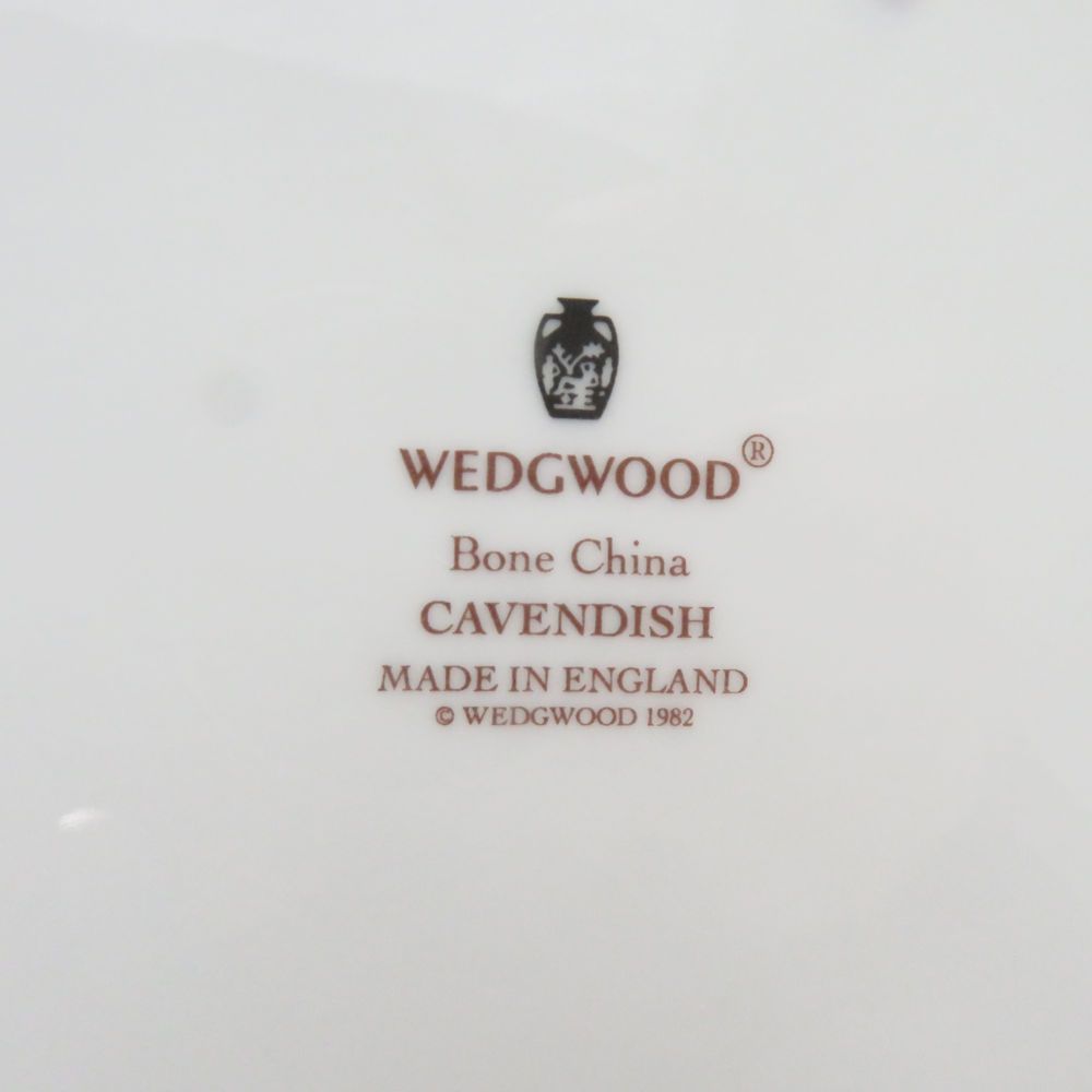 美品 WEDGWOOD ウェッジウッド キャベンディッシュ 中皿 6枚 20cm