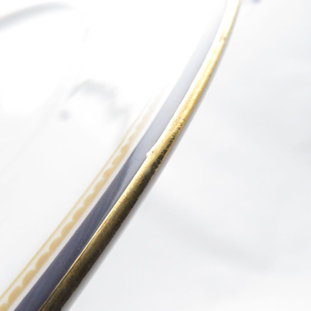 美品  ウェッジウッド キャベンディッシュ 中皿 6枚 20cmデザートプレートセット 英国 黒壺 金 SU14490T2 美品 WEDGWOOD ウェッジウッド キャベンディッシュ 中皿 6枚 20cm