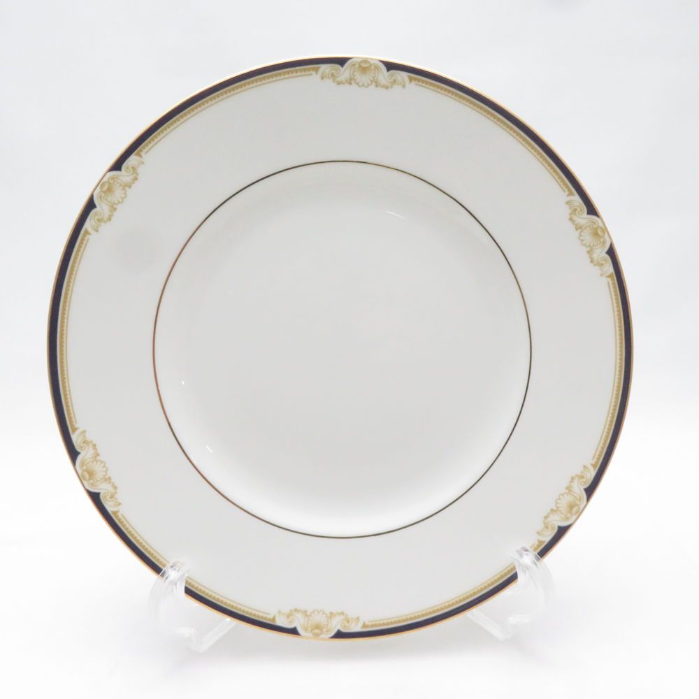 美品  ウェッジウッド キャベンディッシュ 中皿 6枚 20cmデザートプレートセット 英国 黒壺 金 SU14490T2 美品 WEDGWOOD ウェッジウッド キャベンディッシュ 中皿 6枚 20cm