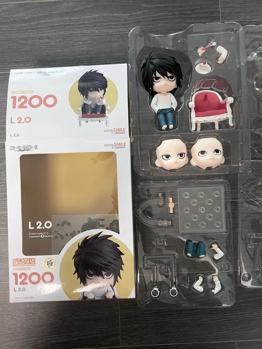DEATH NOTE(デスノート) L エル ねんどろいど フィギュア L ねんど