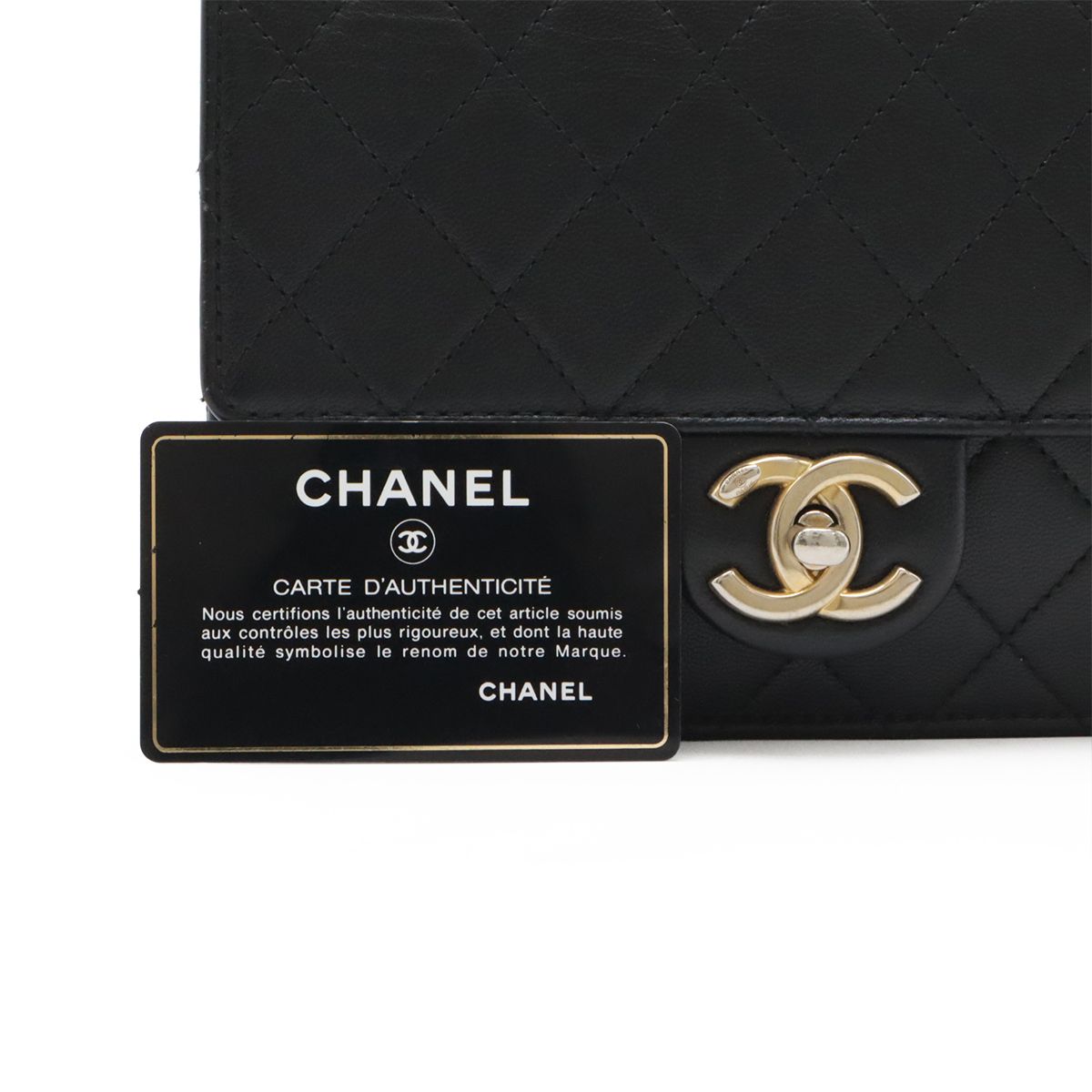 CHANEL シャネル マトラッセ ココマーク クリアパール チェーン 