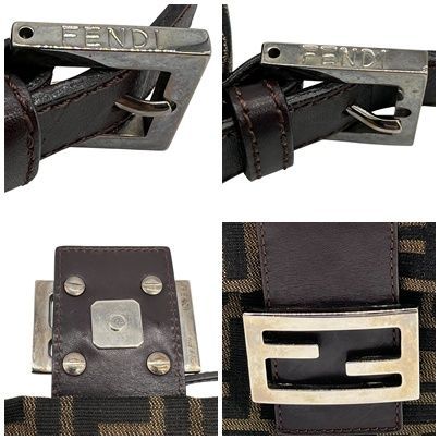 中古】 Fendi フェンディ ハンドバッグ ズッカ柄 マンマバケット