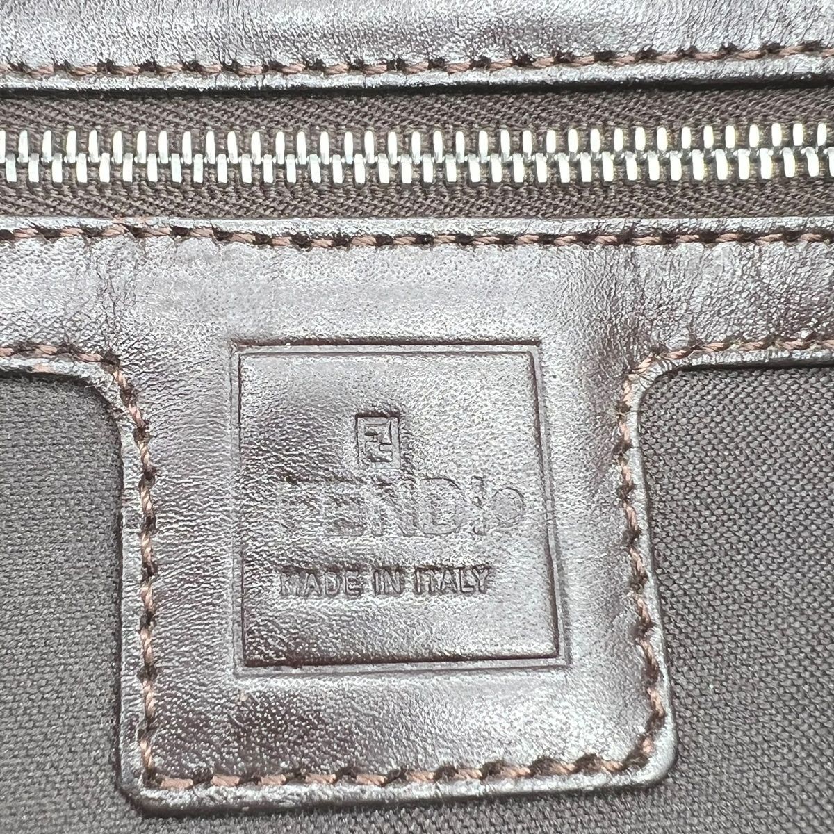 中古】 Fendi フェンディ ハンドバッグ ズッカ柄 マンマバケット 