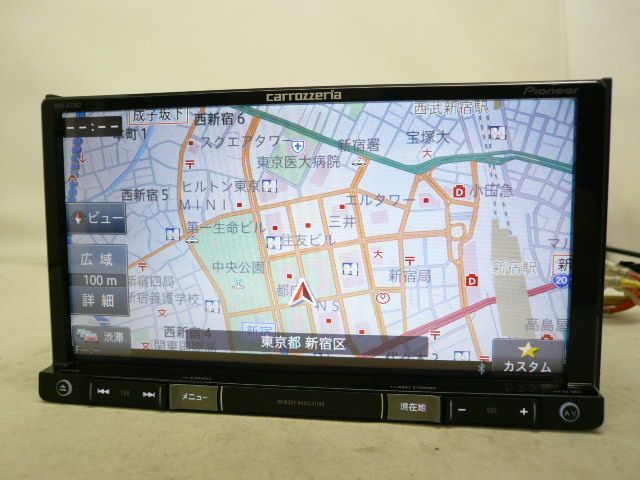 【中古】 HDMI対応 2025年版 カロッツェリア AVIC-RZ902 メモリーナビ 地デジ/フルセグ/DVD/CD/SD/iPod/USB/ブルートゥース/ハンズフリー
