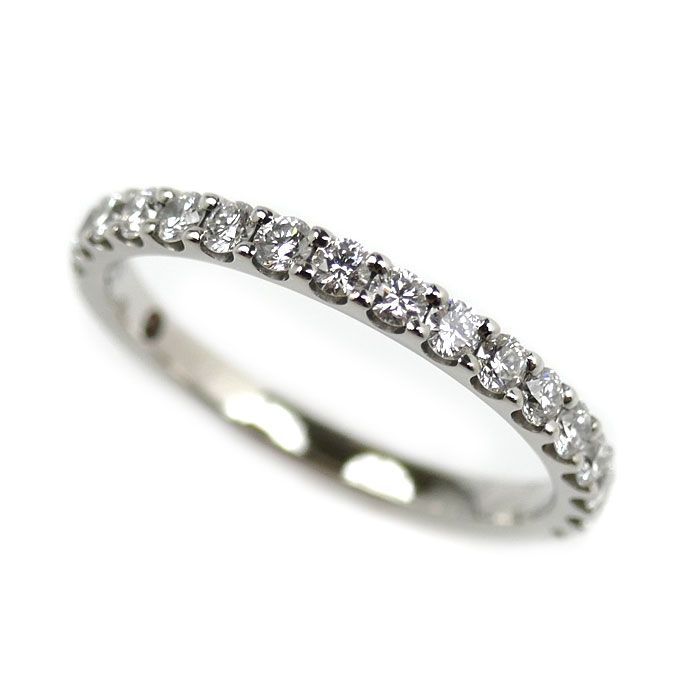 STAR JEWELRY スタージュエリー Pt950プラチナ ハーフエタニティ 