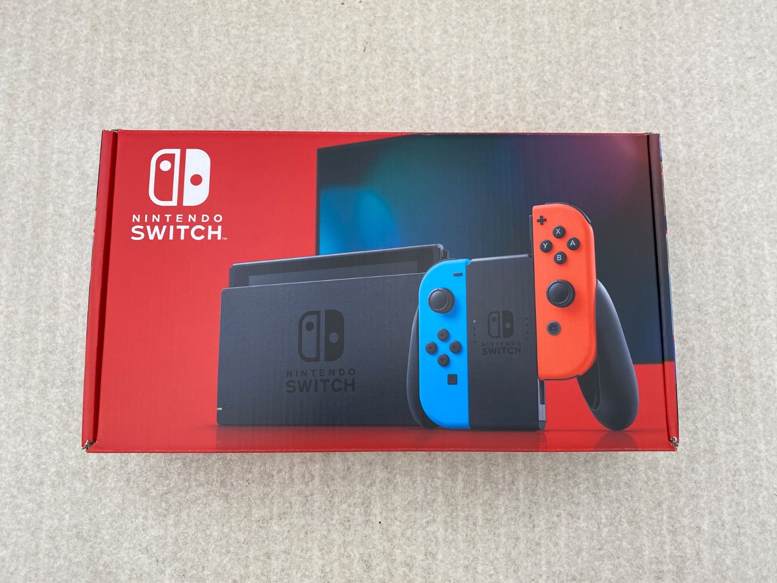 ◆Nintendo Switch Joy－Con（L） ネオンブルー／（R） ネオンレッド （HAD－S－KABAA）　0013022921　ジャンク