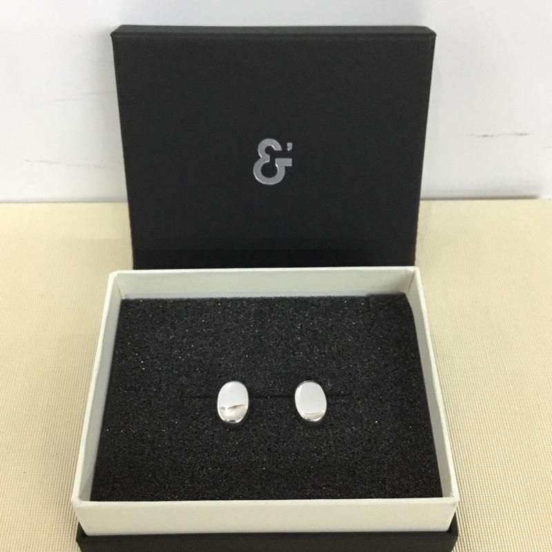 h'eres ヒアーズ アクセサリー ピアス 楕円 オーバル 両耳用 箱有