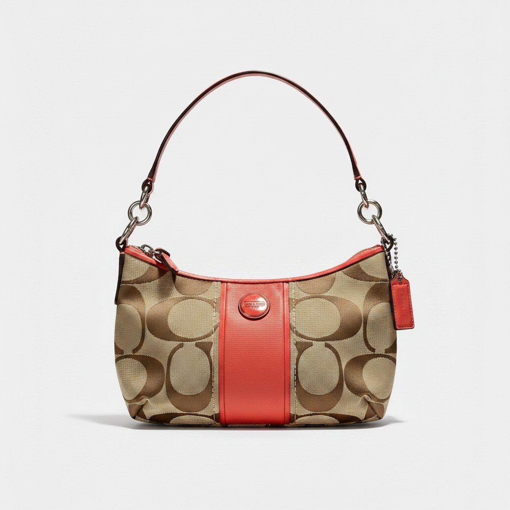 f11 《極美品》 COACH コーチ × PEANUT ピーナッツ スヌーピー ポーチ付き ショルダーバッグt18r