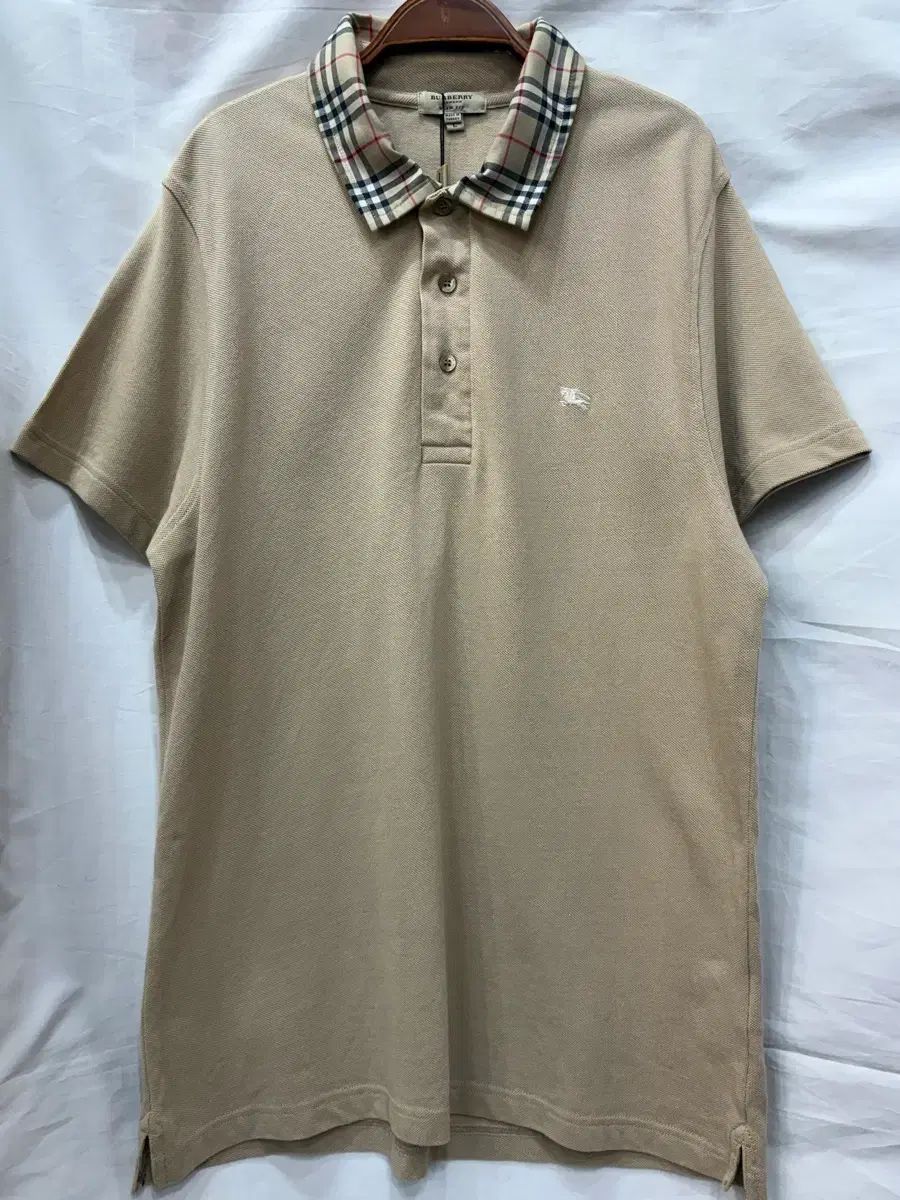 バーバリー カラーTシャツ ベージュ カラー 95サイズ (正規品)