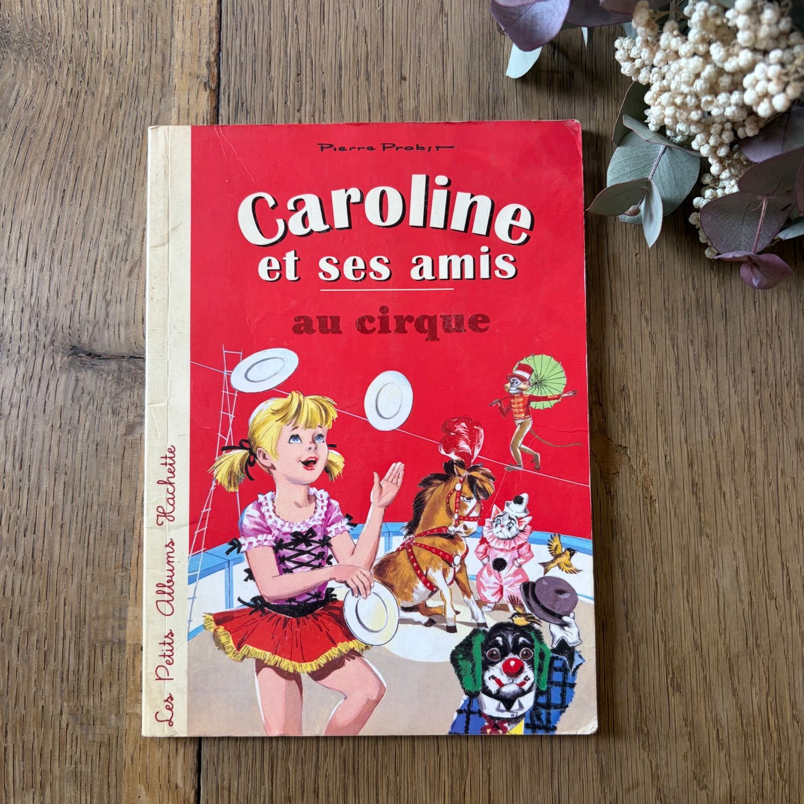 フランスアンティーク 絵本 カロリーヌ Caroline フランス語 フランス