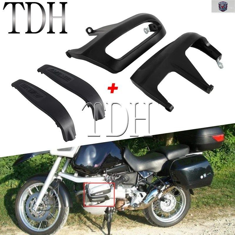 BMW R850GS R850R R1100GS R1100RT用モーターサイクルエンジンシリンダーヘッドプロテクターガードサイドカバー、シングルイグニッションス