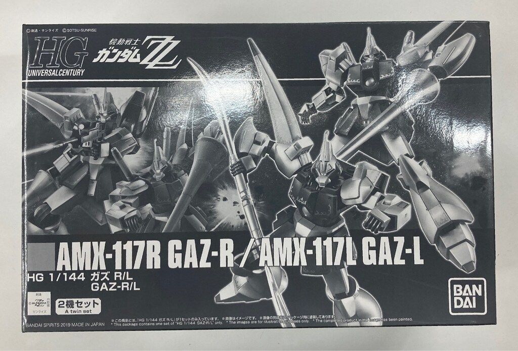 BANDAI SPIRITS HGUC 1/144 機動戦士ガンダムZZ ガズ R/L