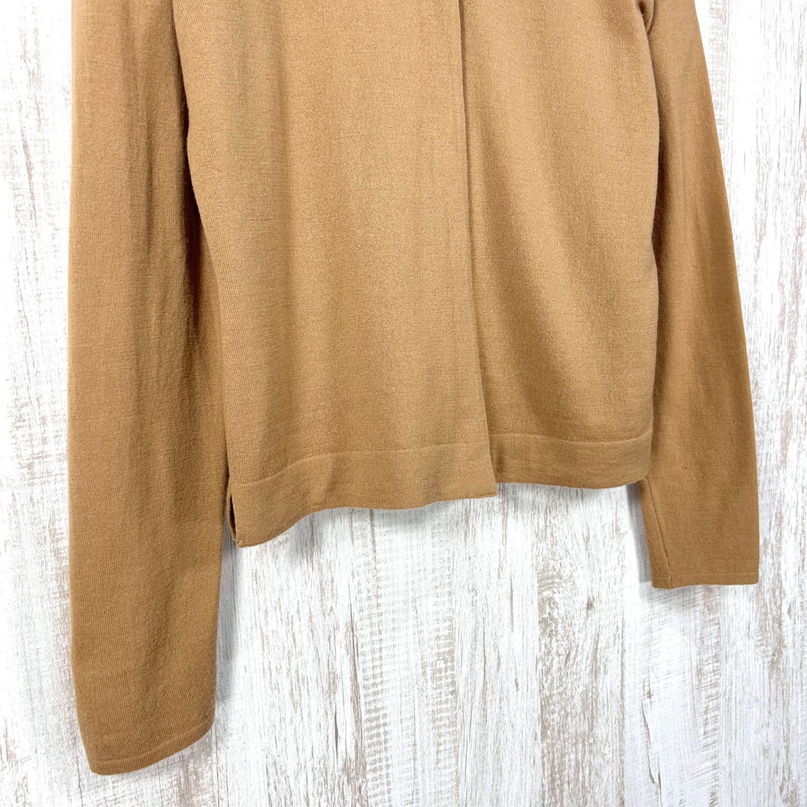 LANVIN COLLECTION ランバンコレクション スタッズ ウール アンサンブル ブラウン LANVIN COLLECTION ランバンコレクション スタッズ ウール アンサンブル ブラウン