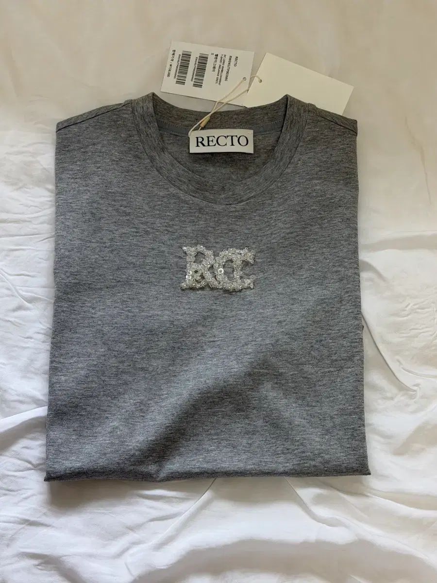 新 商品 RECTO ビーズ ロゴ 半袖T s