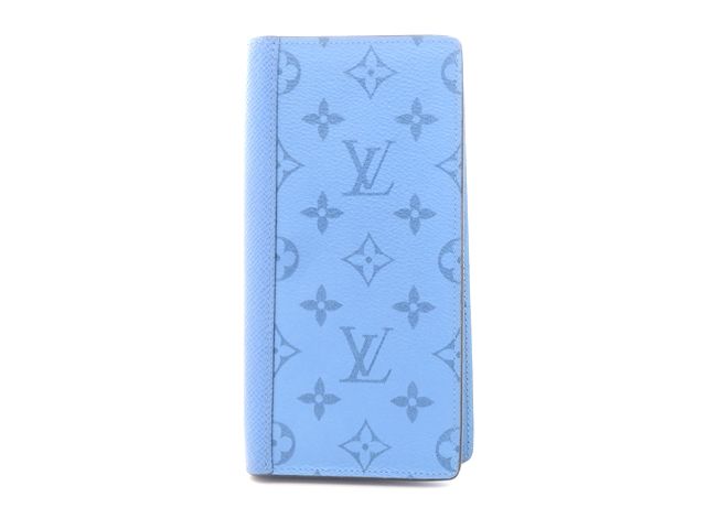 LOUIS VUITTON ルイ・ヴィトン バッグ ポルトフォイユ・ブラザNM タイガラマ デニム ｻｲﾌ･小物 M30757 長財布 タイガ/タイガラマデ ブルー ユニセックス【中古】【437】